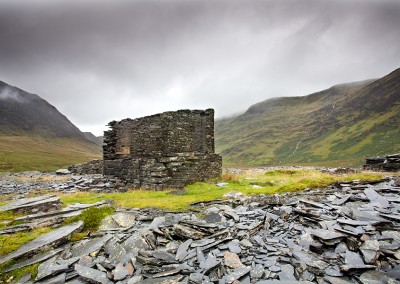 Derelict photography of Cwmorthin Slate Mine