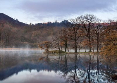 Landscape photograph of Rydal Water in the Lake District