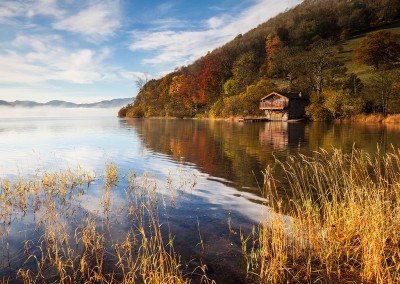 Photograph of the Duke of Portland Boat House and Ullswater