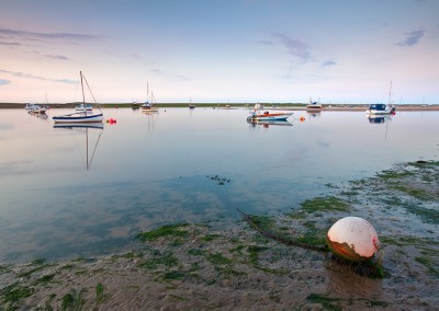 Morston at sunset on the North Norfolk Coast