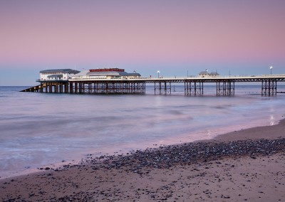 Cromer Pier at dusk on the North Norfolk Coast