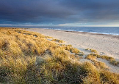Winterton Dunes at first light on the Norfolk Coast