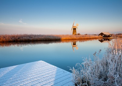 St Benet's Level Drainage Mill onthe River thurne