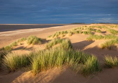 Stormy Light on the beach at Wells Next The Sea