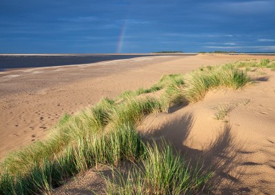 Stormy Light on the beach at Wells Next The Sea