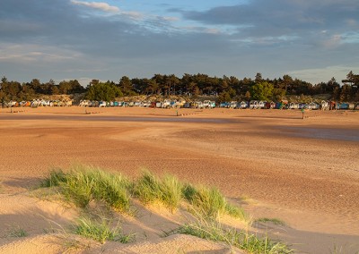 Stormy Light on the beach at Wells Next The Sea