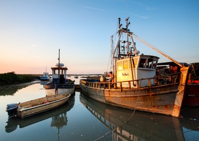 Brancaster Staithe at last light on the North Norfolk Coast