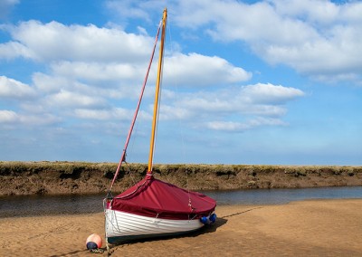 Blakeney on a summers day on the Norfolk Coast