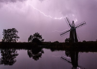 Thunderstorm over the River Ant on the Norfolk Broads