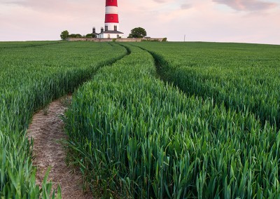 Happisburgh lighthouse on the Norfolk Coast