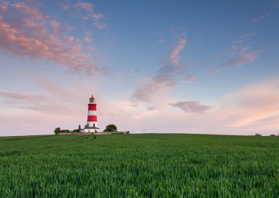 Happisburgh lighthouse on the Norfolk Coast