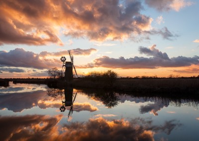 Turf Fen Mill on the River Ant, Norfolk Broads