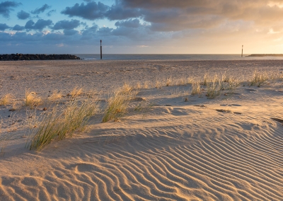 Sea Palling at first light on the Norfolk Coast