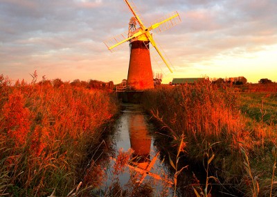 St Benet's Windpump On The Norfolk Broads