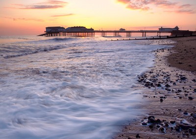 Cromer Pier at sunrise on the North Norfolk Coast