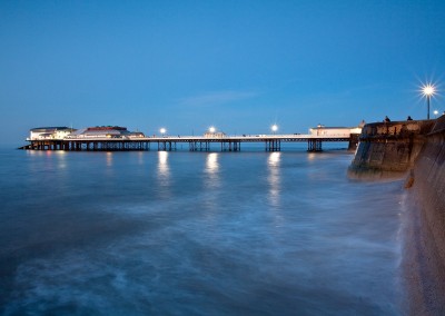 Cromer Pier capture at dusk on the Norfolk Coast